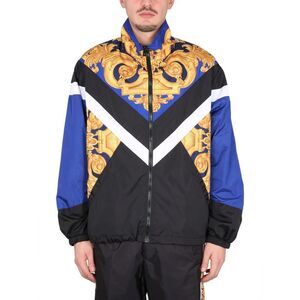 VERSACE Baroque Print Track Jacket Men MULTICOLOUR Outerwear
